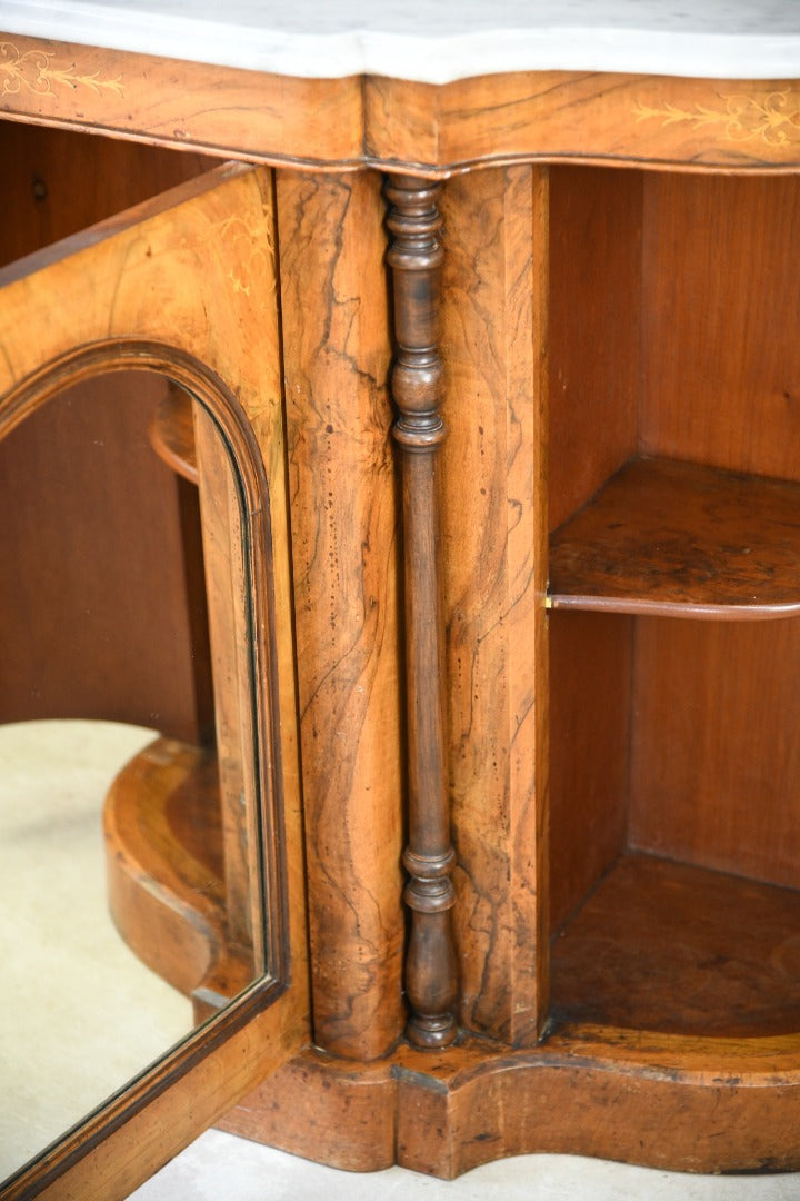 Victorian Walnut Credenza