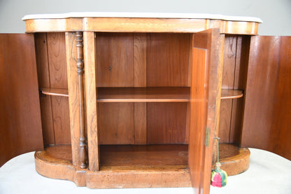 Victorian Walnut Credenza