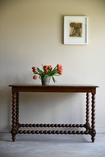 Antique Walnut Side Table