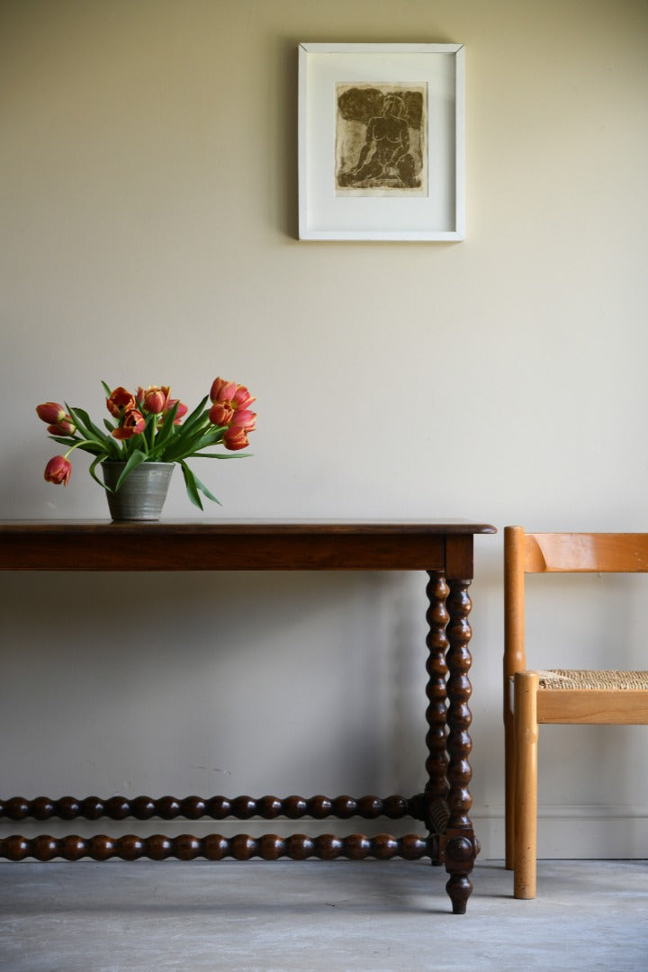 Antique Walnut Side Table