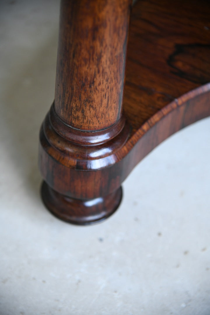 Antique Victorian Rosewood Davenport