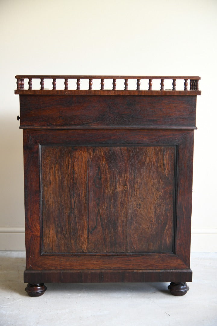 Antique Victorian Rosewood Davenport