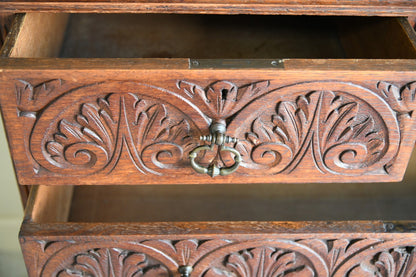 Continental Antique Oak Chest of Drawers