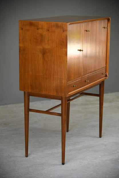 Everest Walnut Mid 20th Century Drinks Cabinet