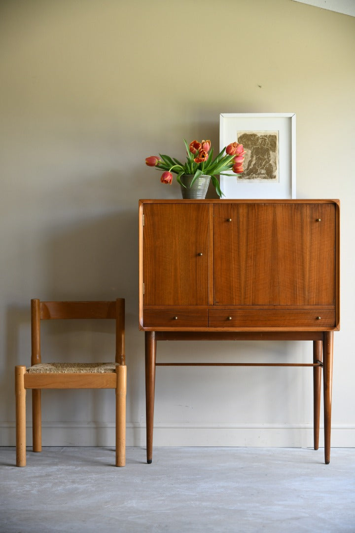 Everest Walnut Mid 20th Century Drinks Cabinet