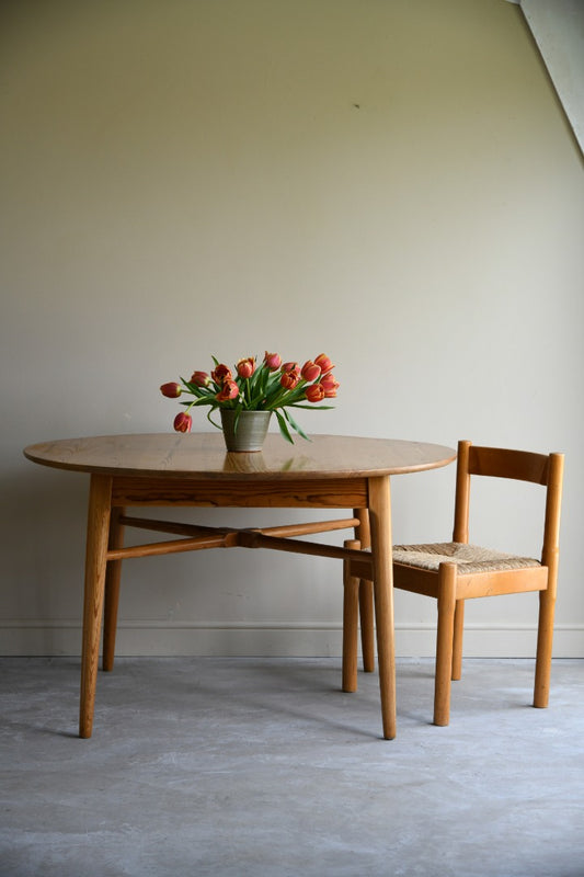 Mid Century Pine Dining Table