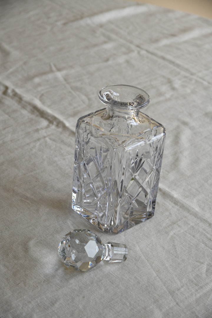 Webb Corbett Cut Glass Decanter