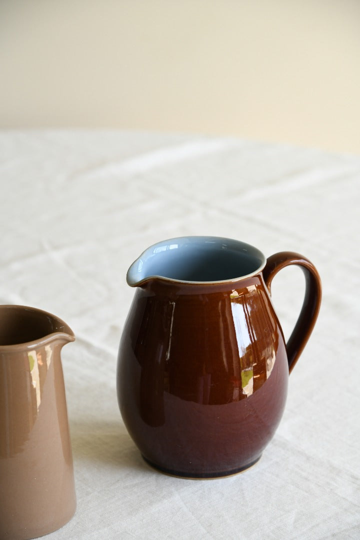 Vintage Brown Kitchen Jugs