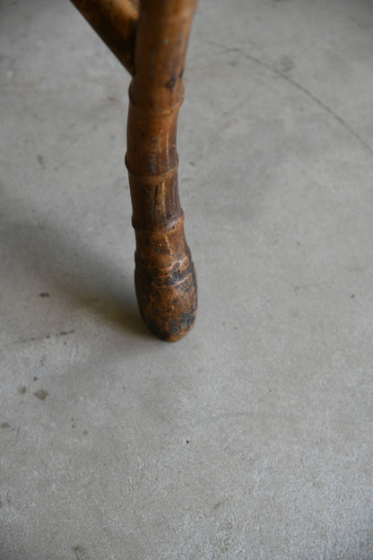 Victorian Bamboo Occasional Table