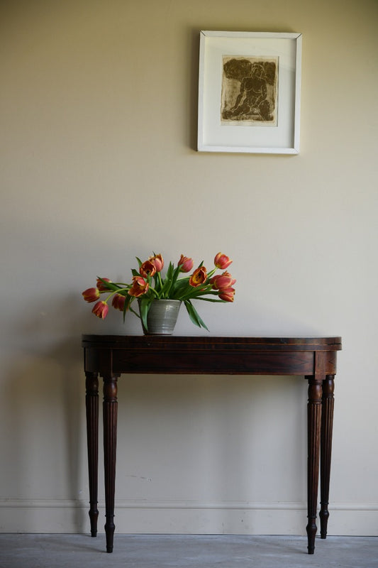 Georgian Mahogany Games Table