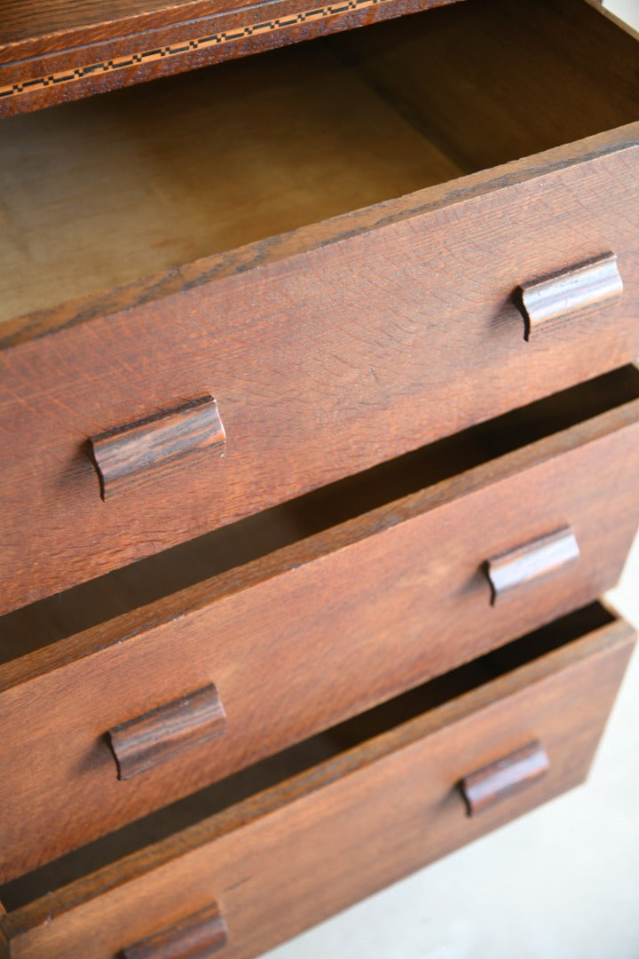 Arts & Crafts Oak Dressing Chest