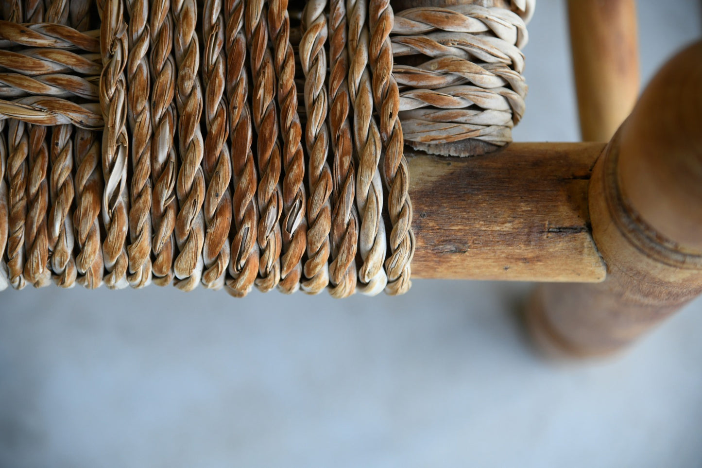 Pair Aidrien Audoux & Frida Minet Rope Armchairs