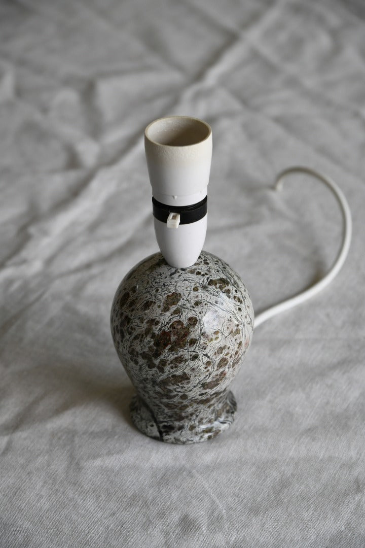 Cornish Serpentine Table Lamp