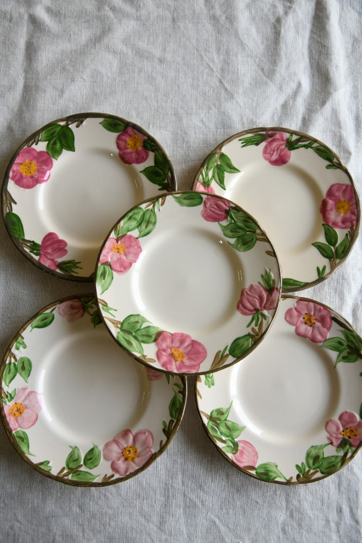 8 Franciscan Desert Rose Tea Plates