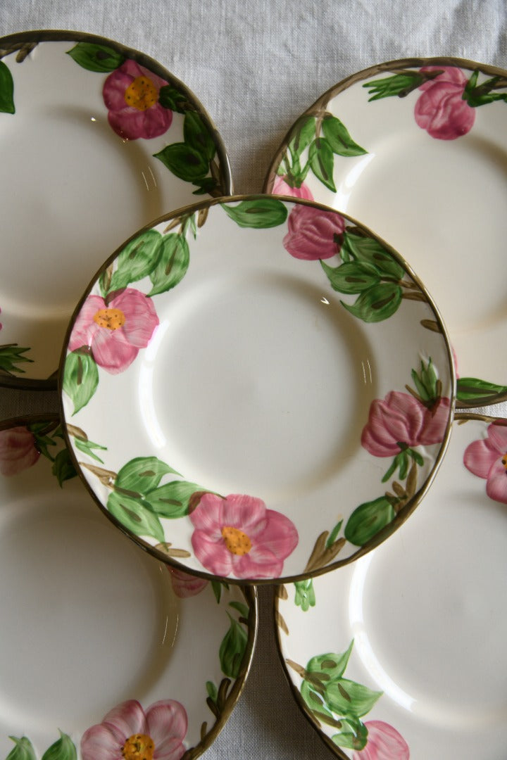 8 Franciscan Desert Rose Tea Plates