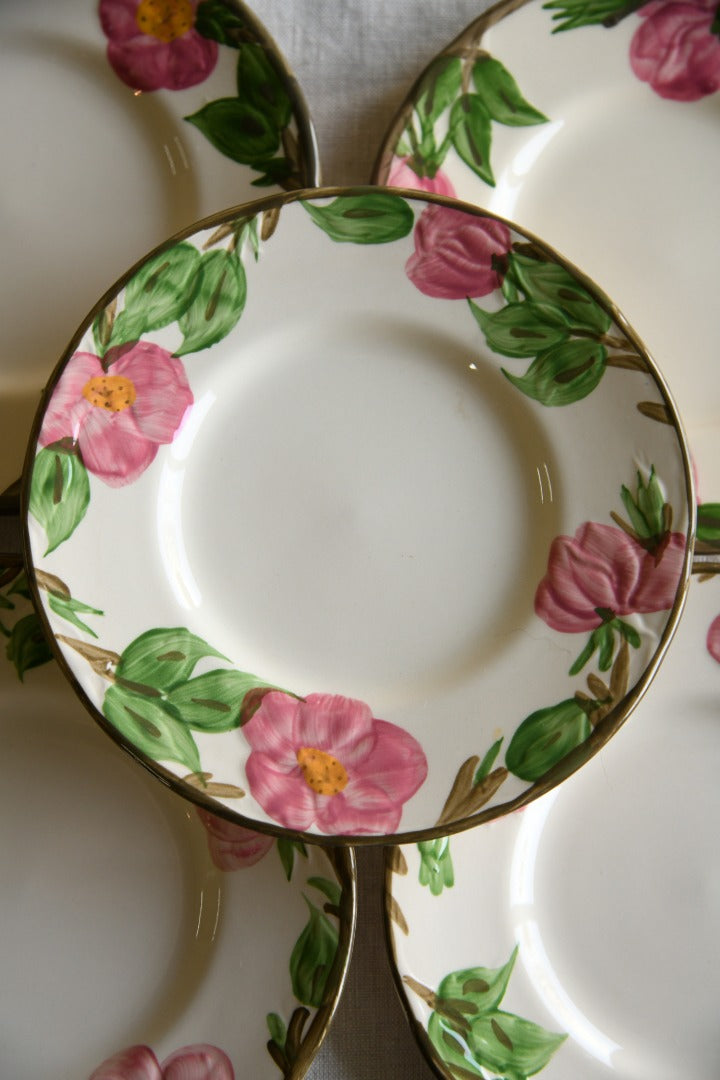 8 Franciscan Desert Rose Tea Plates