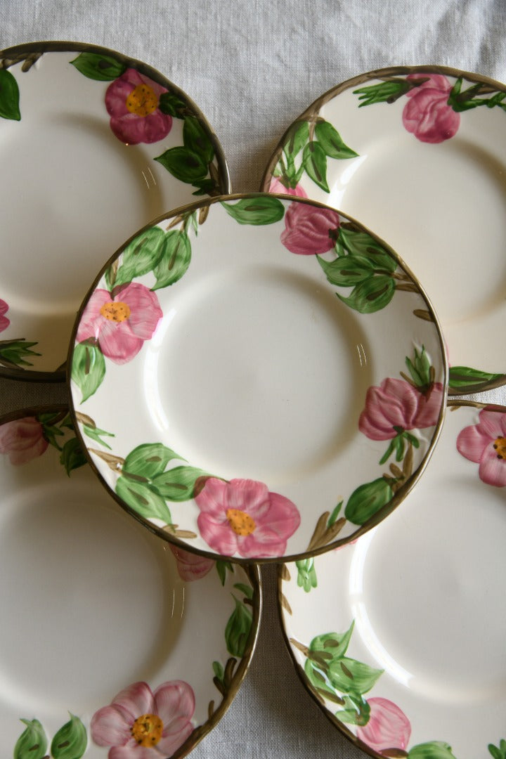 8 Franciscan Desert Rose Tea Plates