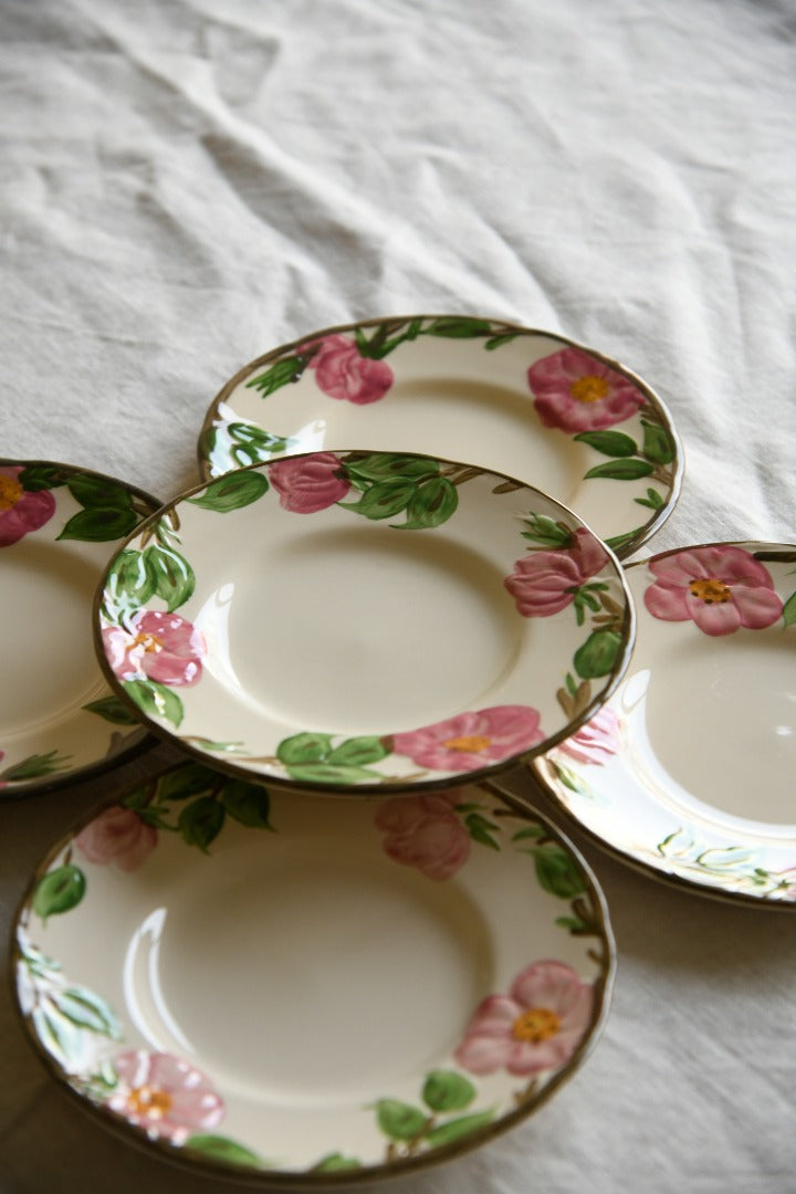 8 Franciscan Desert Rose Tea Plates