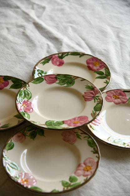 8 Franciscan Desert Rose Tea Plates