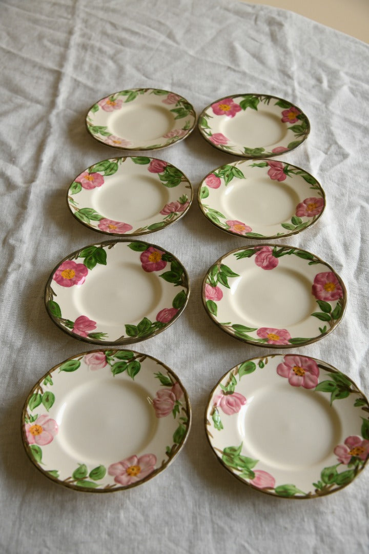 8 Franciscan Desert Rose Tea Plates