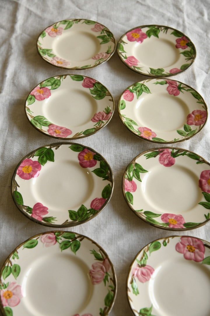 8 Franciscan Desert Rose Tea Plates