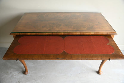 Walnut Queen Anne Style Dressing Table