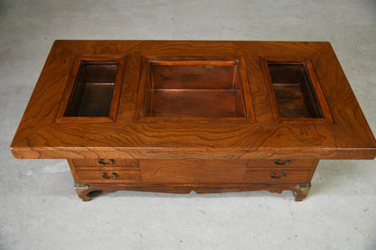 Japanese Hibachi Coffee Table