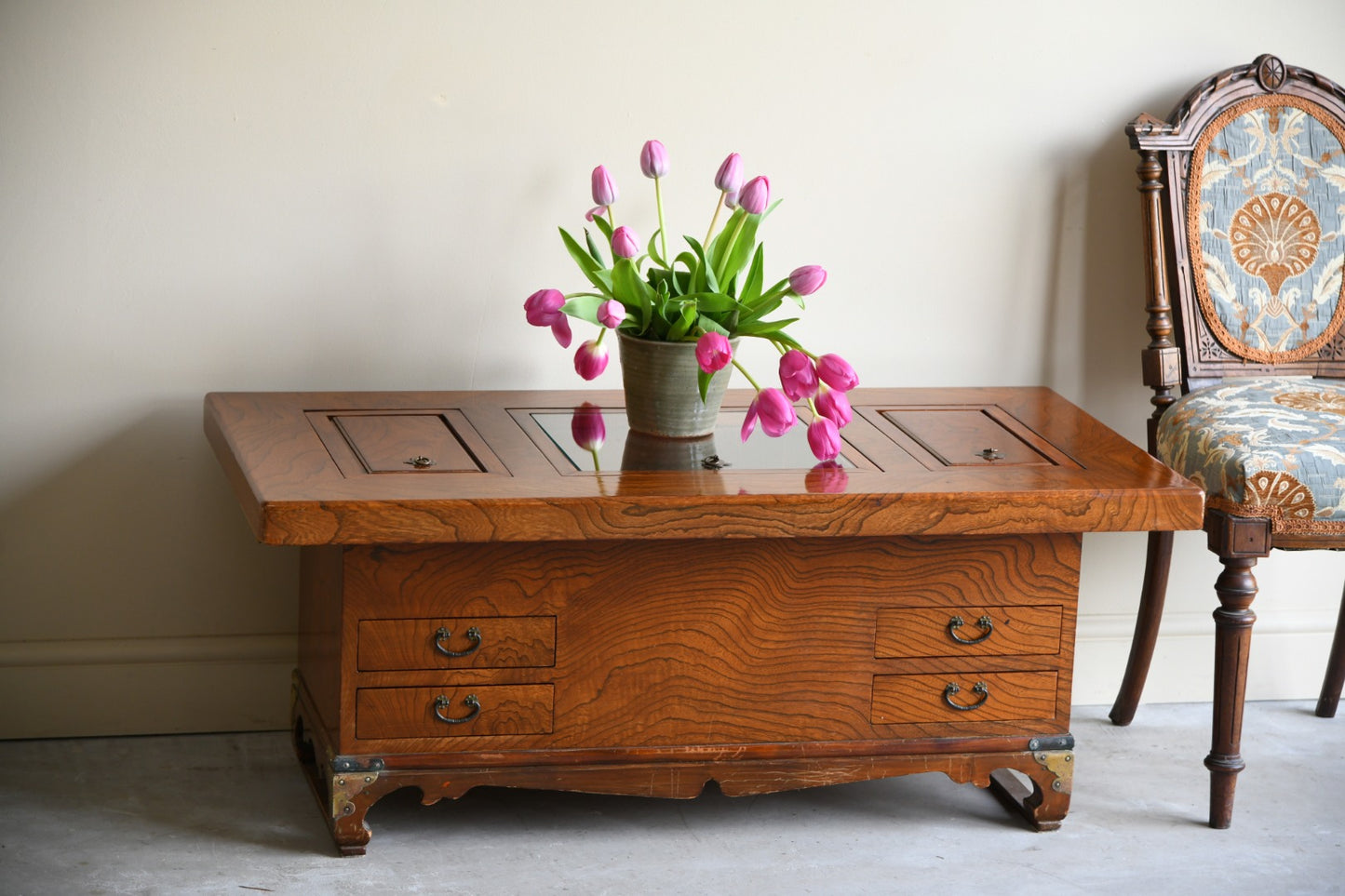 Japanese Hibachi Coffee Table