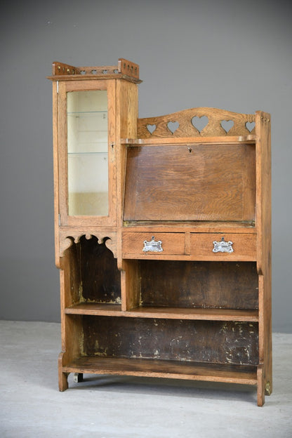 Arts & Crafts Oak Bureau