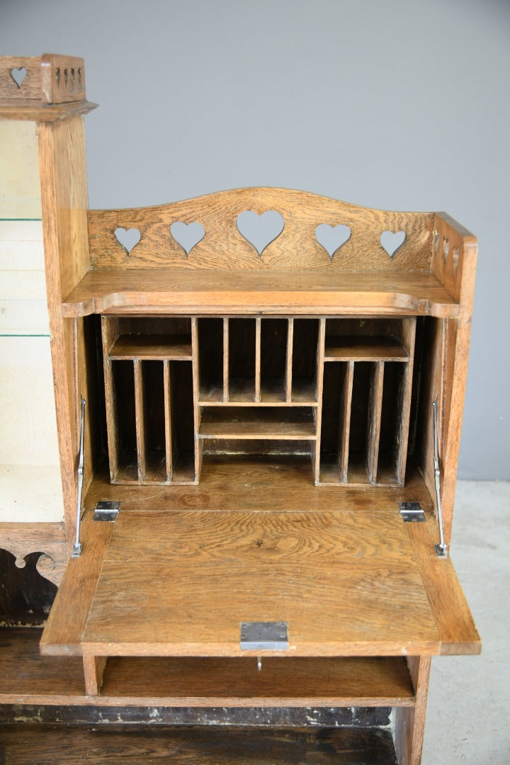 Arts & Crafts Oak Bureau