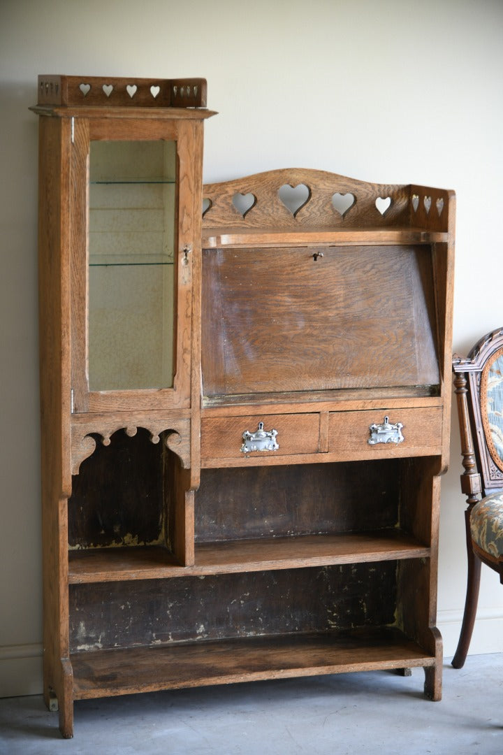 Arts & Crafts Oak Bureau