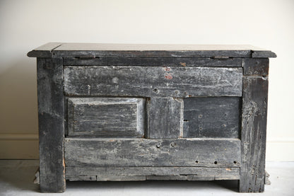 Antique Oak Flemish Chest