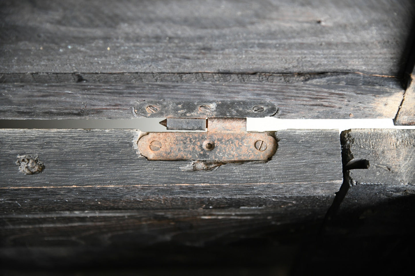 Antique Oak Flemish Chest