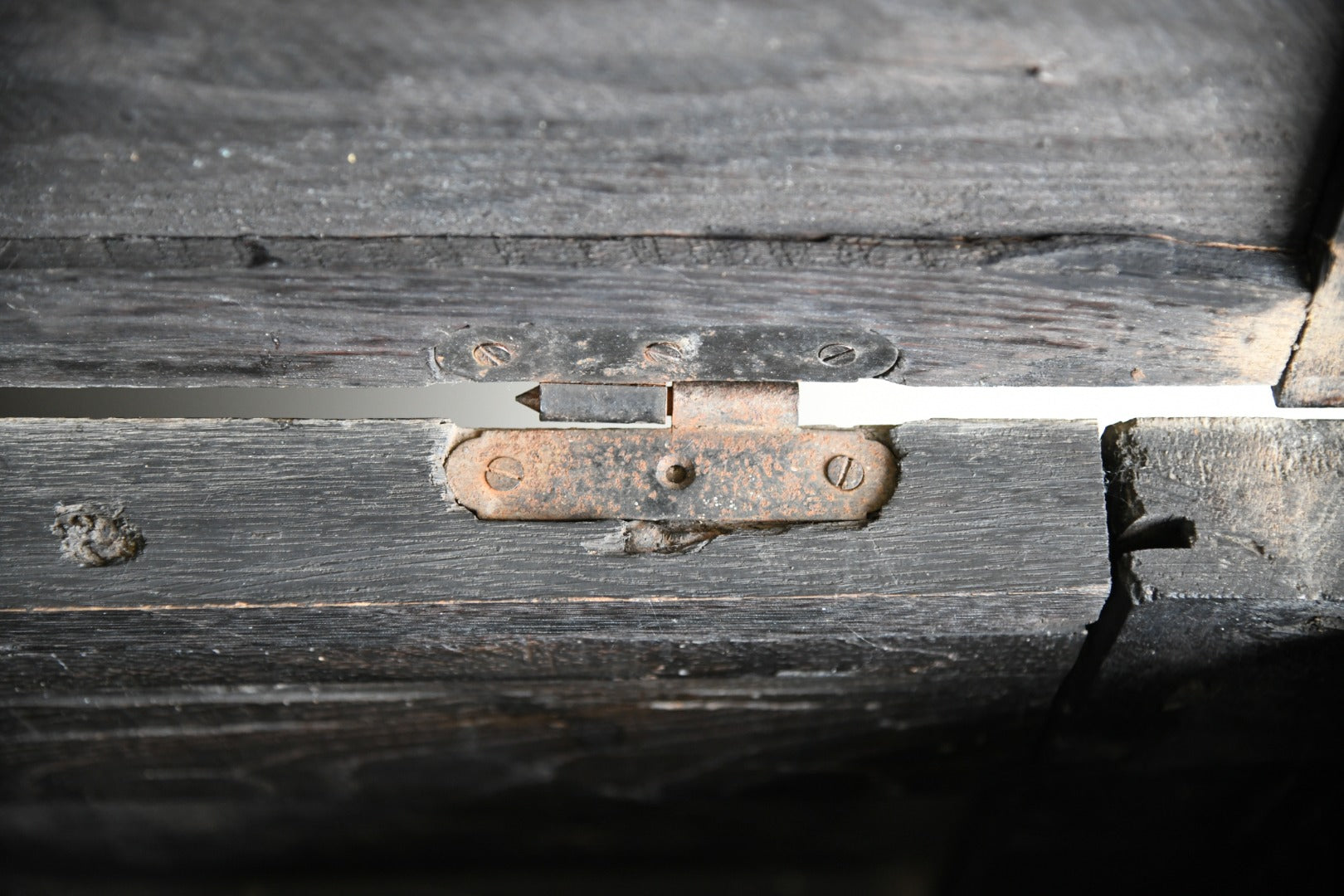 Antique Oak Flemish Chest