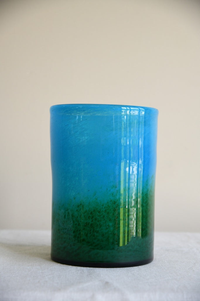 John Orwar Lake Ekenas Sweden Cylinder Glass Vase