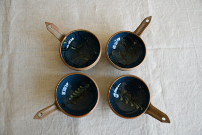 Set 4 Cricklade Pottery Bowls
