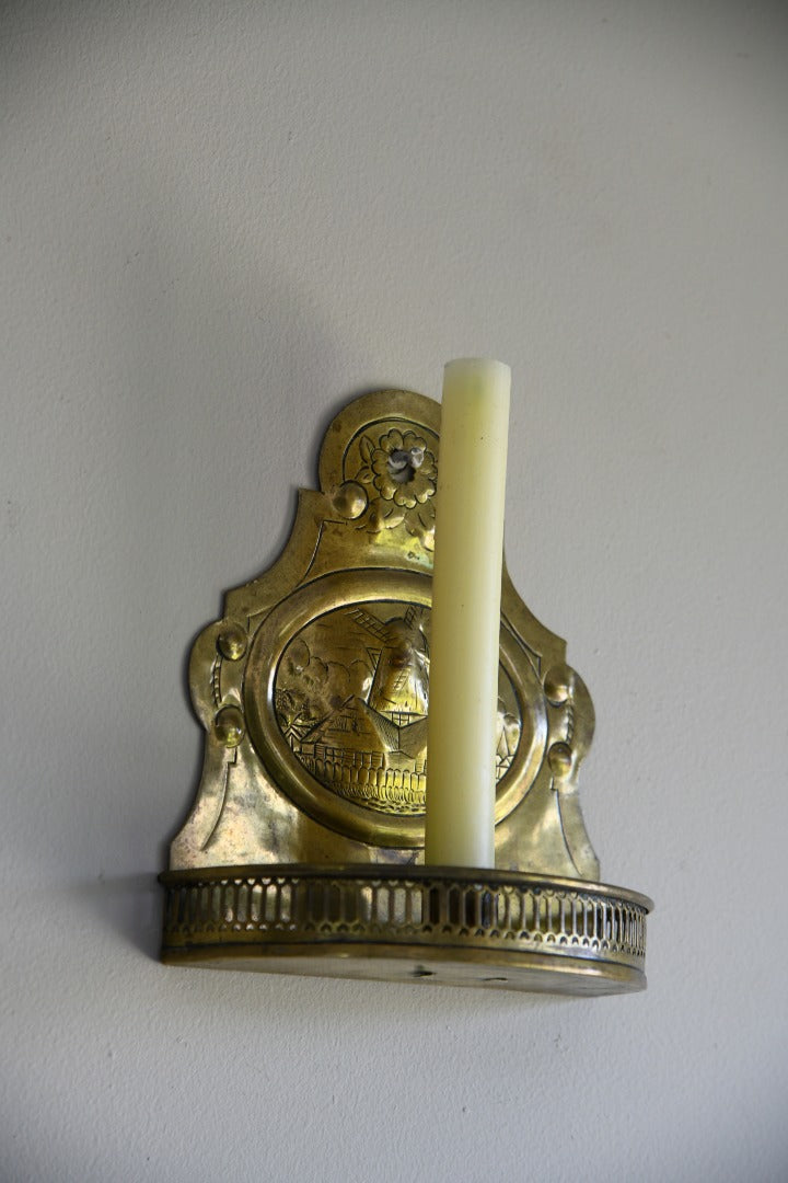 Brass Wall Sconce