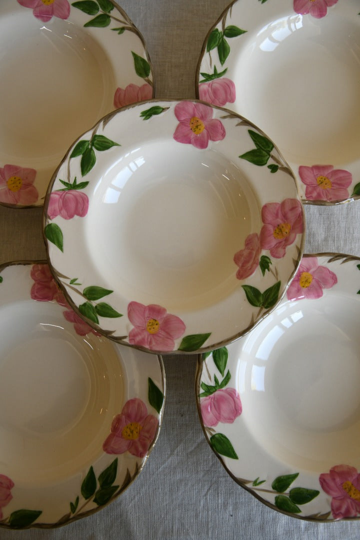 9 Franciscan Desert Rose Bowls