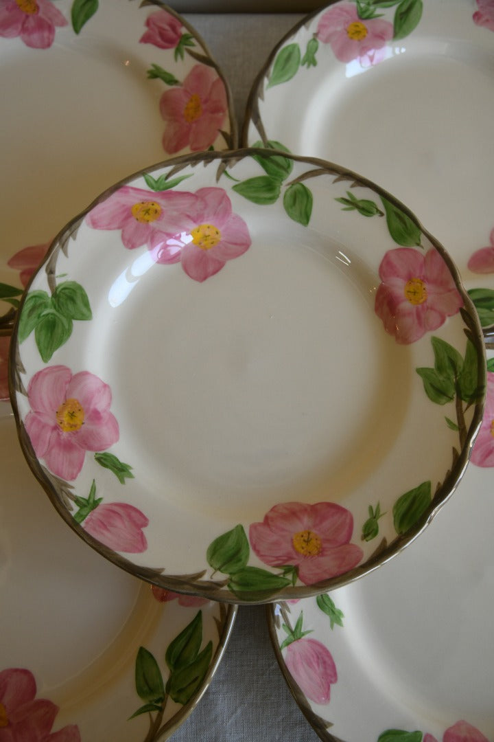 10 Franciscan Desert Rose Dinner Plates