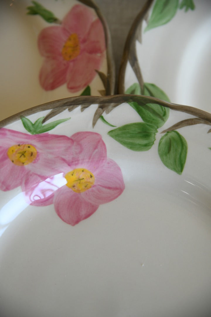 10 Franciscan Desert Rose Dinner Plates