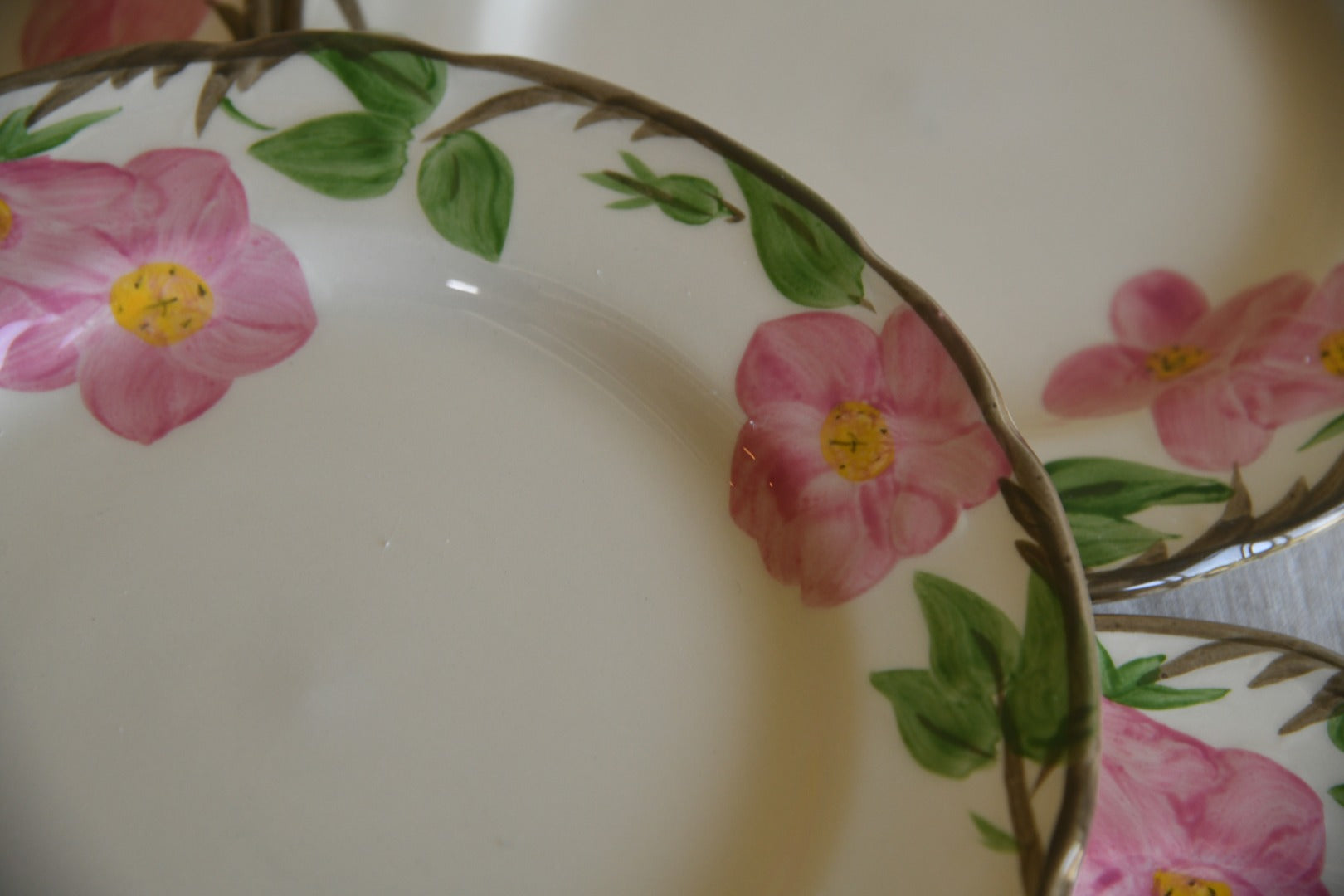 10 Franciscan Desert Rose Dinner Plates