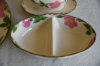 Fransiscan Desert Rose Plate Jug & Dish