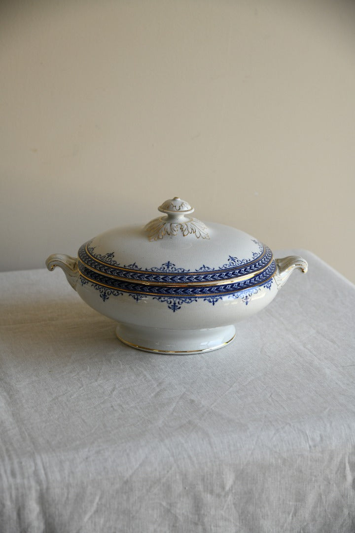 Allies Blue & White Veg Tureen