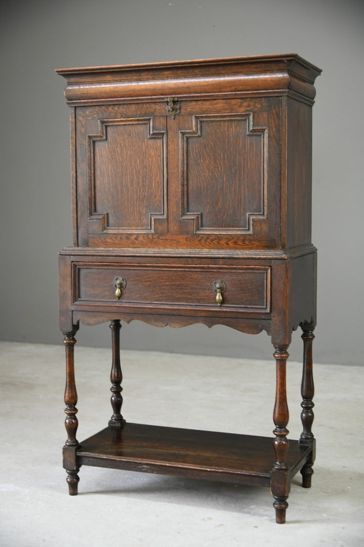 Early 20th Century Oak Bureau Cabinet