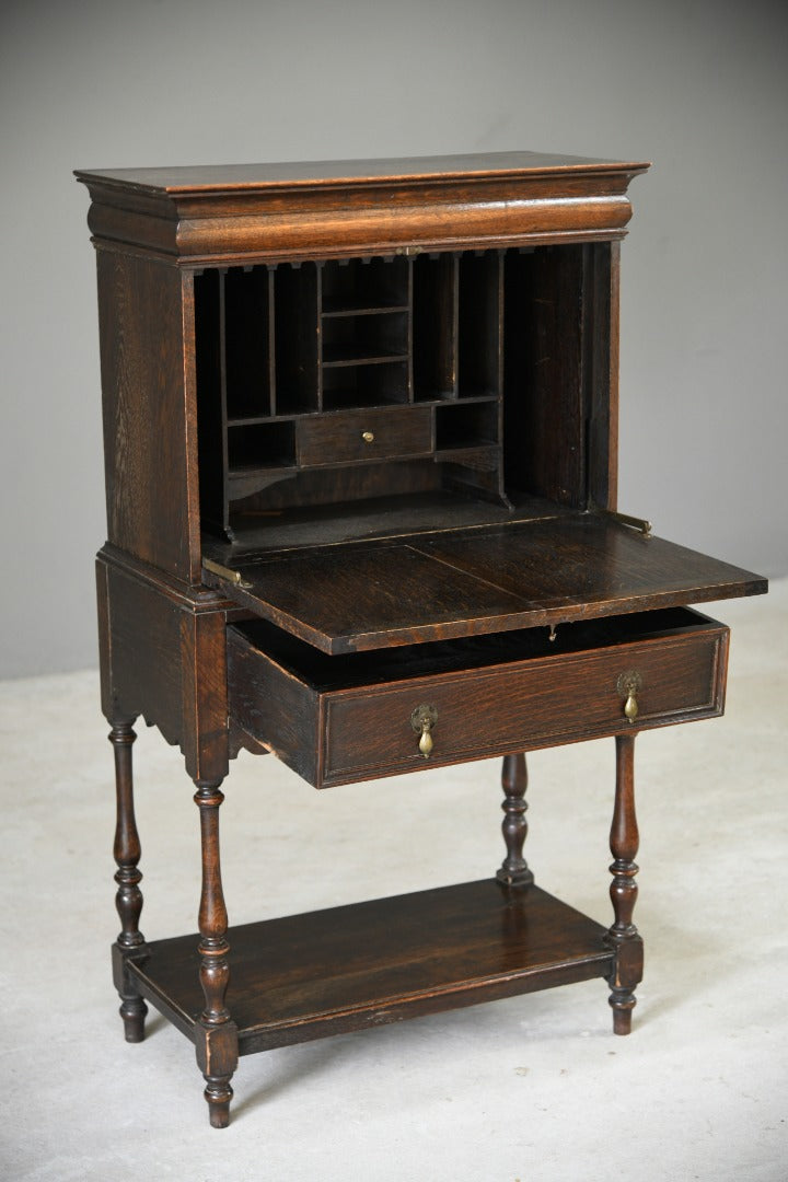 Early 20th Century Oak Bureau Cabinet