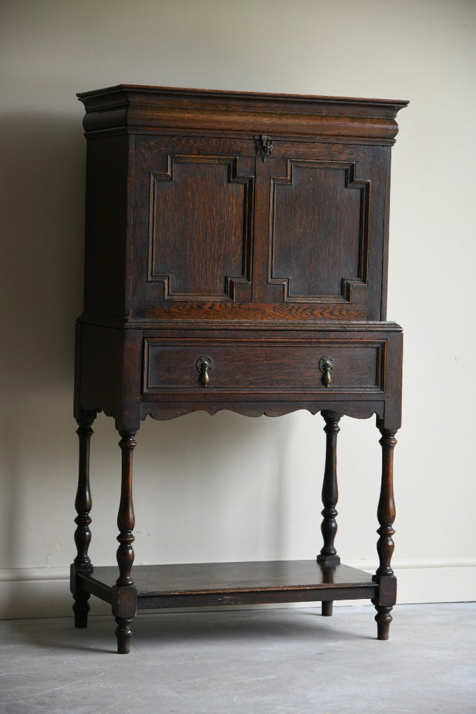 Early 20th Century Oak Bureau Cabinet
