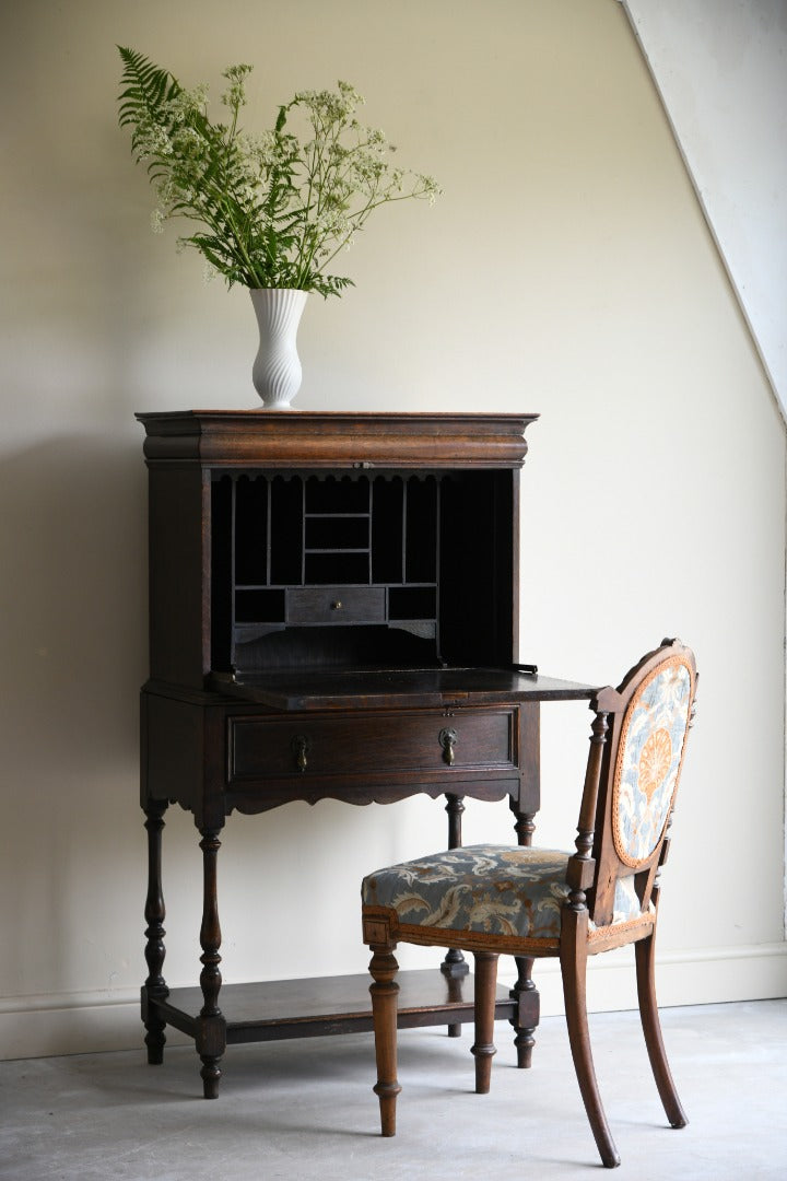 Early 20th Century Oak Bureau Cabinet