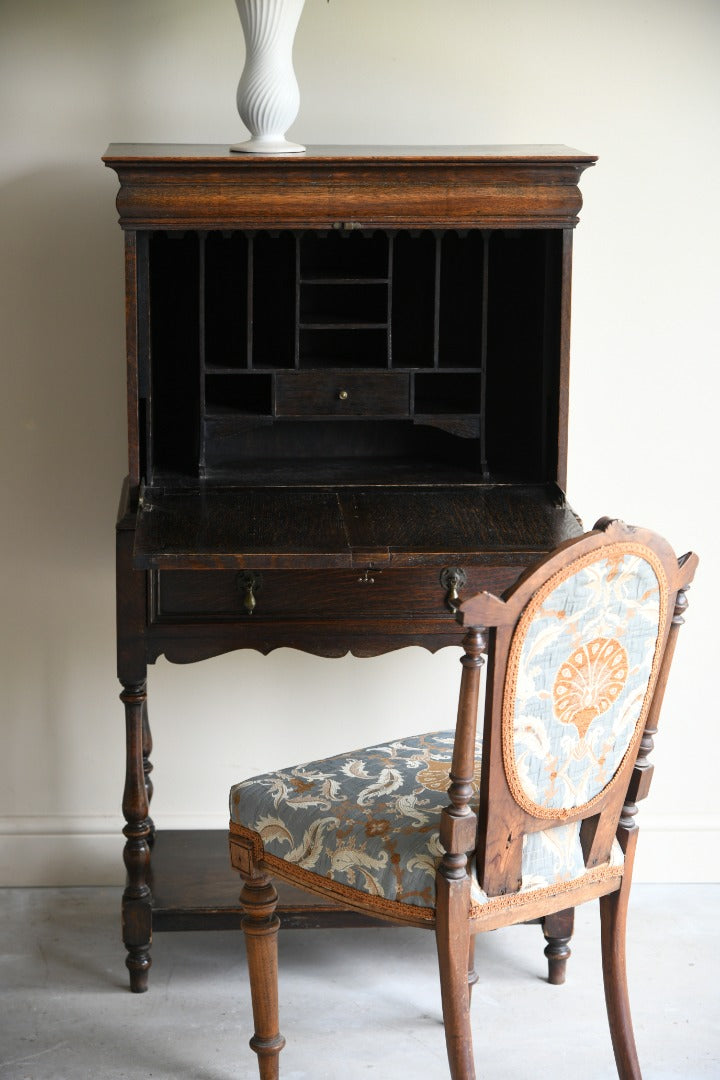 Early 20th Century Oak Bureau Cabinet