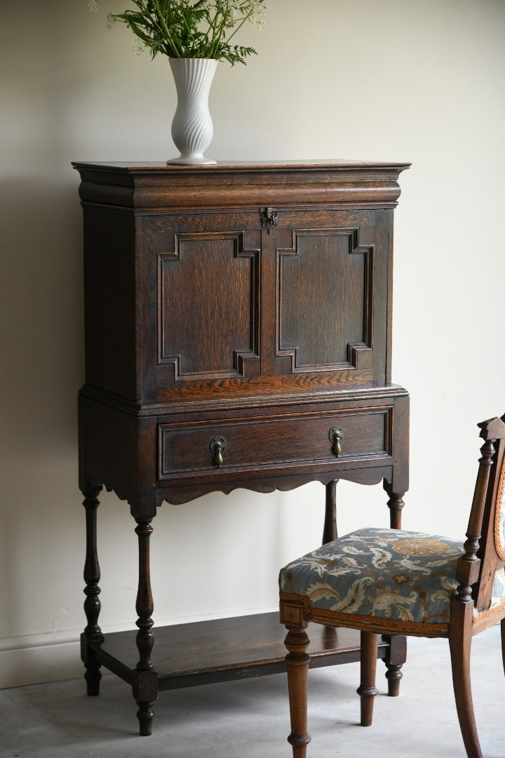 Early 20th Century Oak Bureau Cabinet