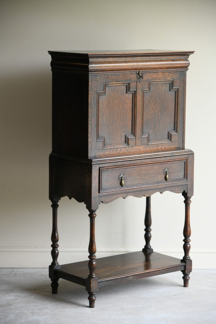 Early 20th Century Oak Bureau Cabinet